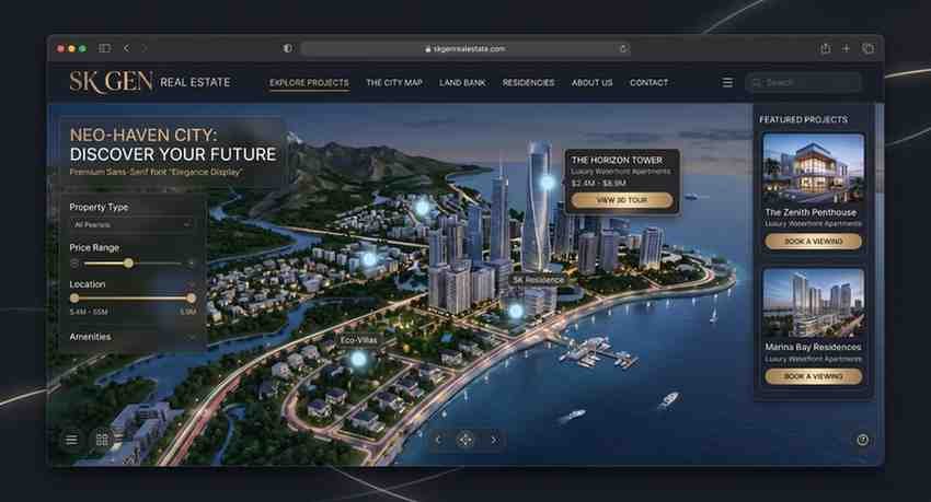 WordPress developer for Real Estate Website -Owned by SK Genvis Tech.