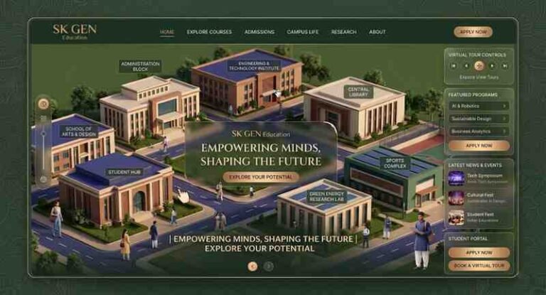 WordPress developer for educational website -Owned by SK Genvis Tech.